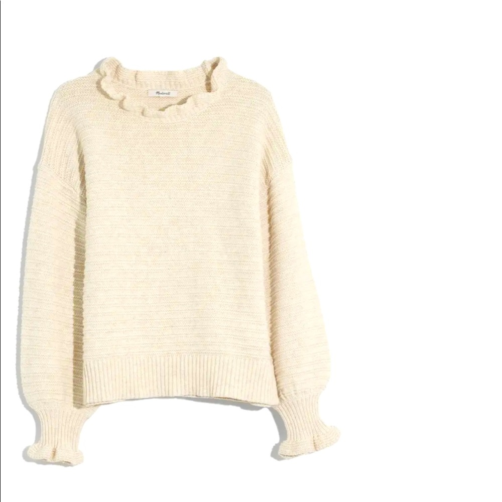 Ruffle Neck Sweater